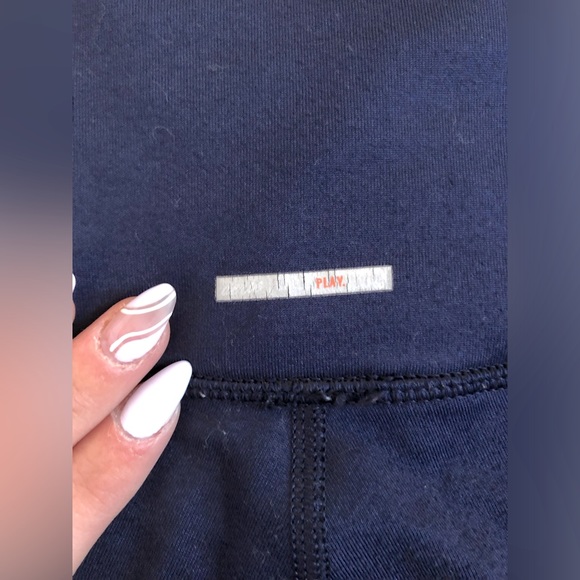 Aerie Chill Play Move Navy Women’s Leggings - Picture 13 of 15